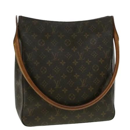 Louis Vuitton Vintage, Pre-owned Shoulder Bags Bruin, Dames, Maat:ONE Size,Canvas