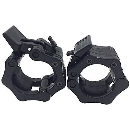 Weight Bar Collars, Locking 2 Inch Barbell Clamps