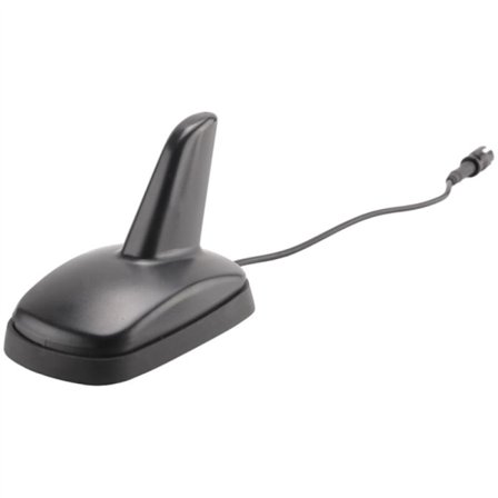 Svart AM FM biltakspoilerantenn för B5 Golf 4 5 9N T4