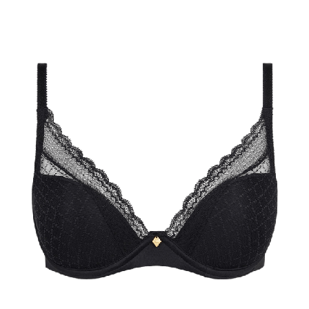 Chantelle Norah Chic Underwired T-shirt Bra Bh Dam Svart G70