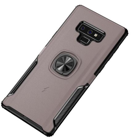 Samsung Galaxy Note 9 - Deksel med ringholder Roséguld