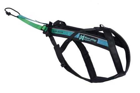 Non-stop Freemotion 5.0 Trekksele, Blå/Grønn Limited Edition - Str 9