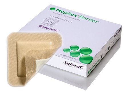 MEPILEX Border Flex 7,5x7,5cm 5/fp - Lyreco - Sjukvård och omsorg - Förband och fixering - Polyuretanskumförband