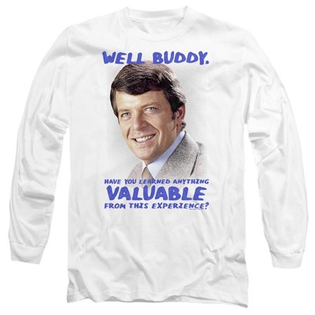 The Brady Bunch Unisex Vuxen Buddy T-Shirt XXL Vit