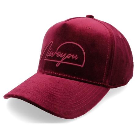 Niweyou - Rot adjustable Cap - Player Burgundy A-Frame Adjustable @ Hatstore