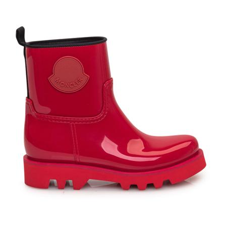Moncler, Rain Boots Rood, Dames, Maat:35 EU