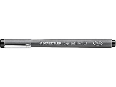 Staedtler FINELINER STAEDTLER 0,1mm svart, st - Lyreco - Kontorsmaterial - Pennor - Finelinerpennor
