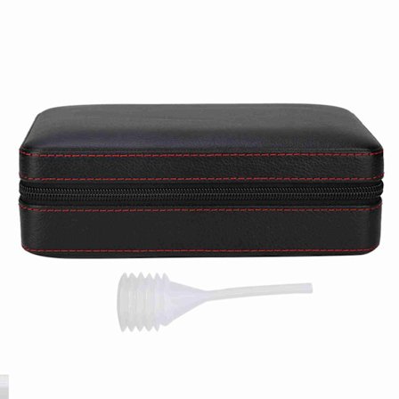 Kannettava setripuinen matkahumidorikotelo sikarin säilytyslaatikko (#01)