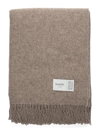 Wool Blanket Humble Living Beige Humble LIVING