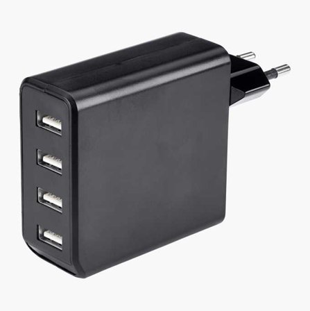Biltema - USB-lader med fire utganger type A 4 8 A