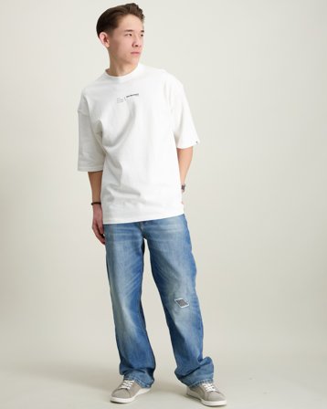 Tommy Hilfiger BAGGY MID BLUE DESTRUCTION JEANS Blau Jeans Jungen - Kids Brand Store