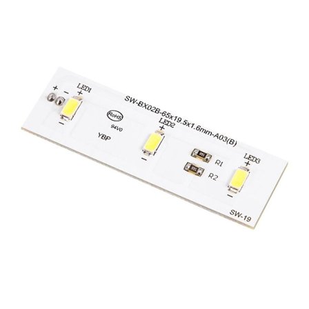 LED-remsa för kylskåp, ersättning för ZBE2350HCA SW-BX02B, reservdel för kylskåp