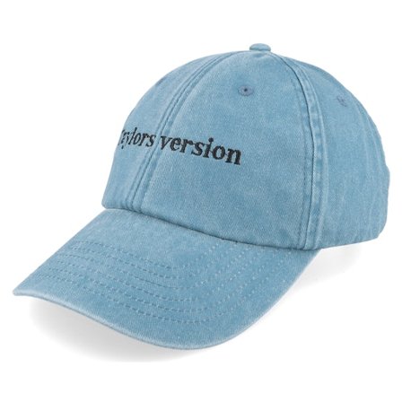 Iconic - Ble unconstructed Czapka Z Daszkiem - Taylors Version Washed Denim Light Blue Dad Cap @ Hatstore
