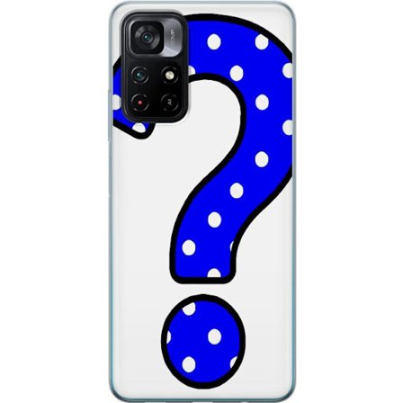 Kompatibel Mobilcover til Xiaomi Poco M4 Pro 5G Spørgsmålstegn Fyndiq og CDON