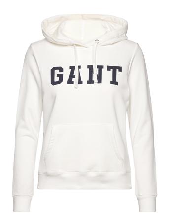 Reg Graphic Hoodie Hettegenser Genser Hvit GANT*Betinget Tilbud
