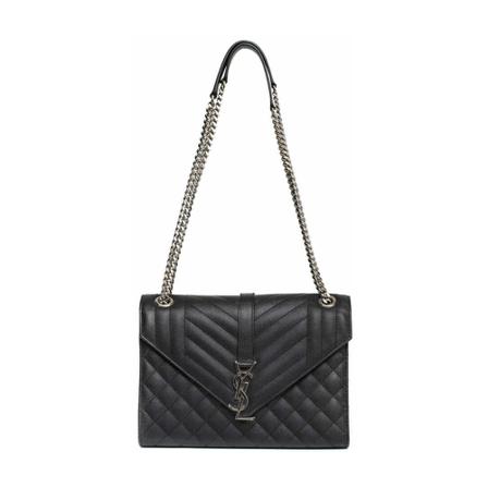 Saint Laurent Vintage Pre-owned Shoulder Bags Sort, Herre Vintage Tasker, Størrelse: ONE Size