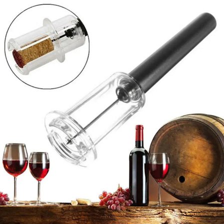 Air Pressure Corkscrew MINI Wine Opener Pump Easy Red Wine Bottle Opener Remover Cork Out Tool Bar Tools Solid Plastic