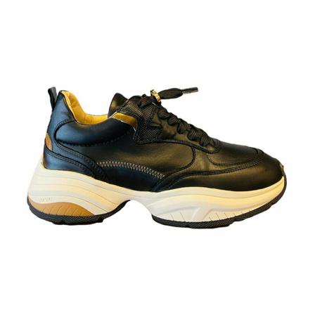 Via Vai Sneaker Sort, Dame Sneakers, Størrelse: 40 EU