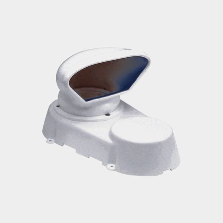 Doradový ventil Plastimo Dorade Box, 355 mm, modrý