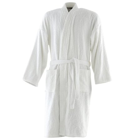 Towel City Kimono Badrock / Handduk (400 GSM) L/XL Vit