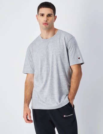 Champion 2 Pack Ss Tee - Grey - M