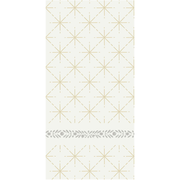 SERVIETT GLITTER HV 1/8 40X40