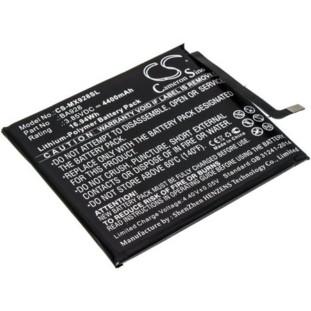 Batteri till SmartPhone, Mobil för Meizu 16T, M928Q, M1928
