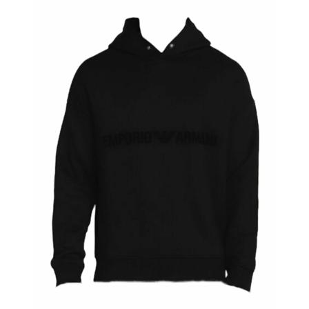 Emporio Armani Sweatshirts & Hoodies Sort, Herre