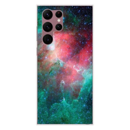 Siliconfodral - Kompatibel med Samsung Galaxy S22 Ultra - nebulosadesign