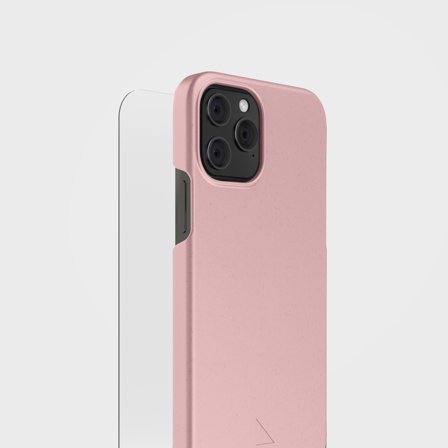 Dusty Pink Phone Case & Screen Protection Bundle | agood, iPhone 12 Pro Max