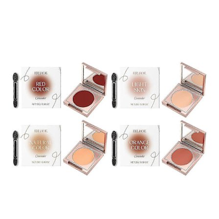 Air Cushion BB Cream Vattentät Foundation, Långvarig Återfuktande Concealer Lätt Uppljusande Cushion för Kvinnor Flicka Ren Portabel