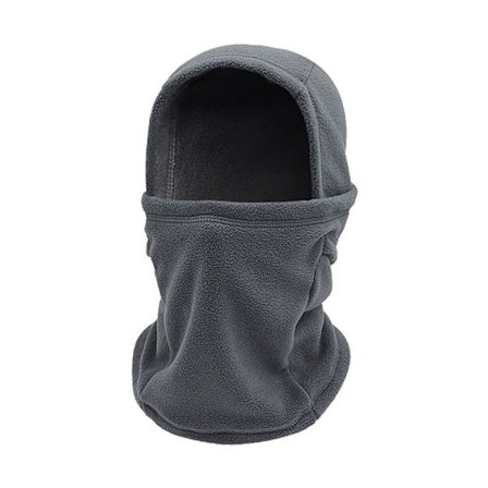 Utomhus sportmask, varm huvudbonad för cykel och motorcykel (grå)