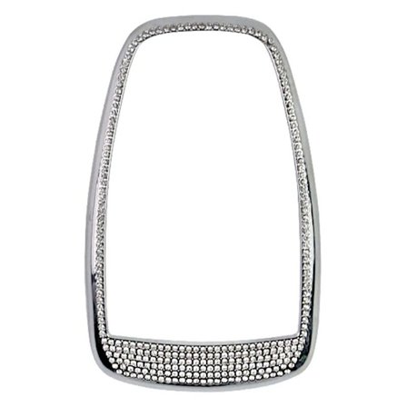 Bling Crystal Interiör Media Control Cover för E300L C200L C180L E C Klass GLC W205 W213