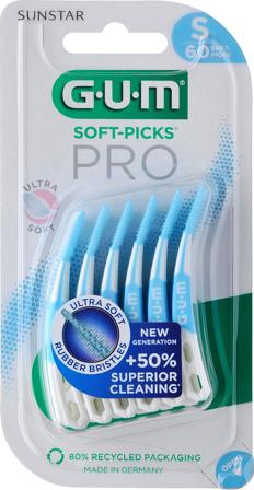 GUM Soft-Picks Mellemrumsbørster Small 60 stk, Medicin & Pleje, Mund & Tandpleje, Tandstikker