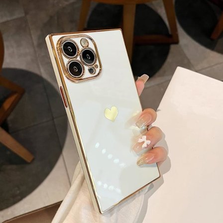 Kompatibelt iPhone 13-skal, (Korallorange)