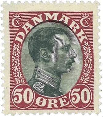 Danmark 1919 - AFA 106 - Ubrugt