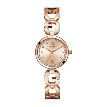 Ur - GUESS - GW0759L3 - Rustfrit Stål - Rosa Zirkoner - 30mm