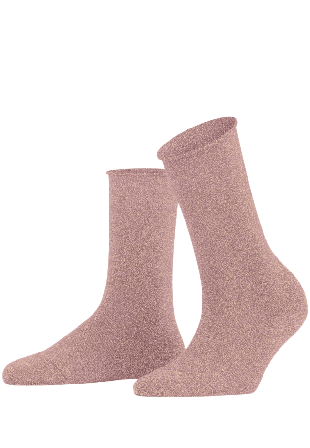 Falke Shiny Sockor Dam Rosa 35-38