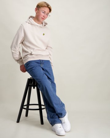 Lyle & Scott Pullover Hoodie Beige Hoodies/Hættetrøjer Dreng - Kids Brand Store