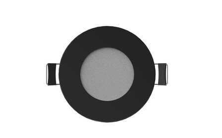 SYNERGY Ultra Slim LED Panel Light V6 3W dual white (CCT) Schwarz