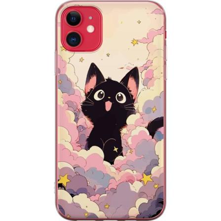 Apple iPhone 11 L pin kyv kuori Kawaii Kissa
