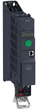Schneider Electric ATV320 Frekvensomformer 200-240 V 3,3 A, 0,37 kW, Elfordeling & strømforsyning