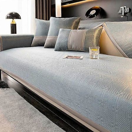 Sommar Soffkudde Isskärvor Halkskydd Ryggstöd Dammskydd för Vardagsrumsmöbler Ryggstöd Skyddsmatta Heminredning