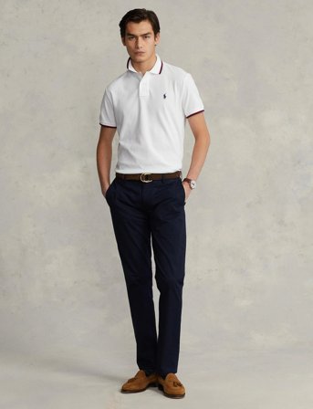 Polo Ralph Lauren 20/1 Mesh-Ssl-Psh - White - XXL