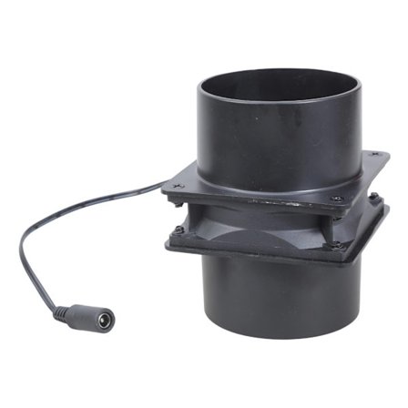 8 cm Inline Luftblæser 12V Ventilationsblæser Inline Marine Lænse Kraftig Motorventilationsventilator Lænse Luftblæserventilator