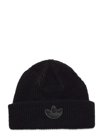 Adicolor Contempo Short Beanie Accessories Headwear Beanies Svart Adidas Originals