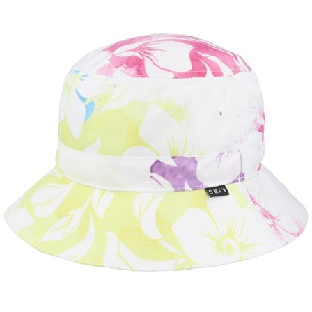 King Apparel - Multi bucket Cappello - Homerton Multi White Bucket @ Hatstore