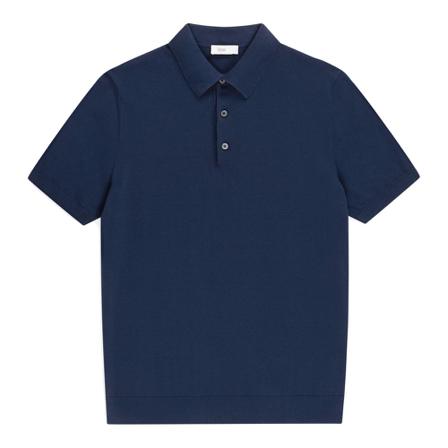 Closed Polo Shirts Blå, Herre, Størrelse: M