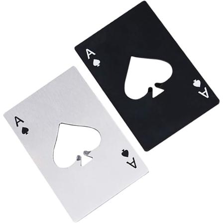 Spades Kredittkort Flaskeåpner Flaskeåpner Kredittkort Størrelse