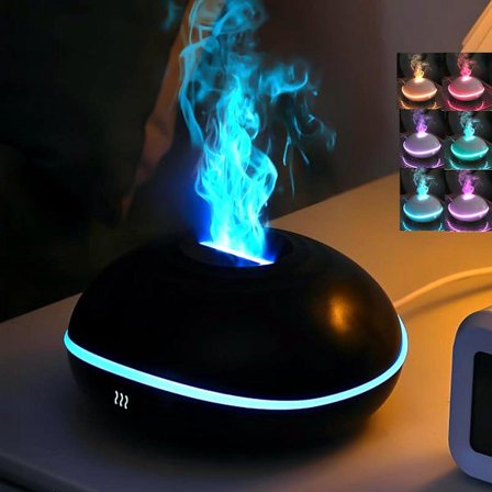 7 Farve Lys Æterisk Olie Diffuser til Børn Hjemmekontor Værelse Duft Yoga, Vandfri Automatisk Slukning